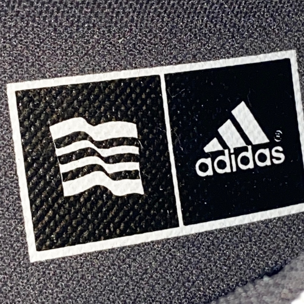 Adidas Slip On Golf Shoes White Grey Cleated Leather 679281‎ Womens Size 6 - Picture 13 of 14